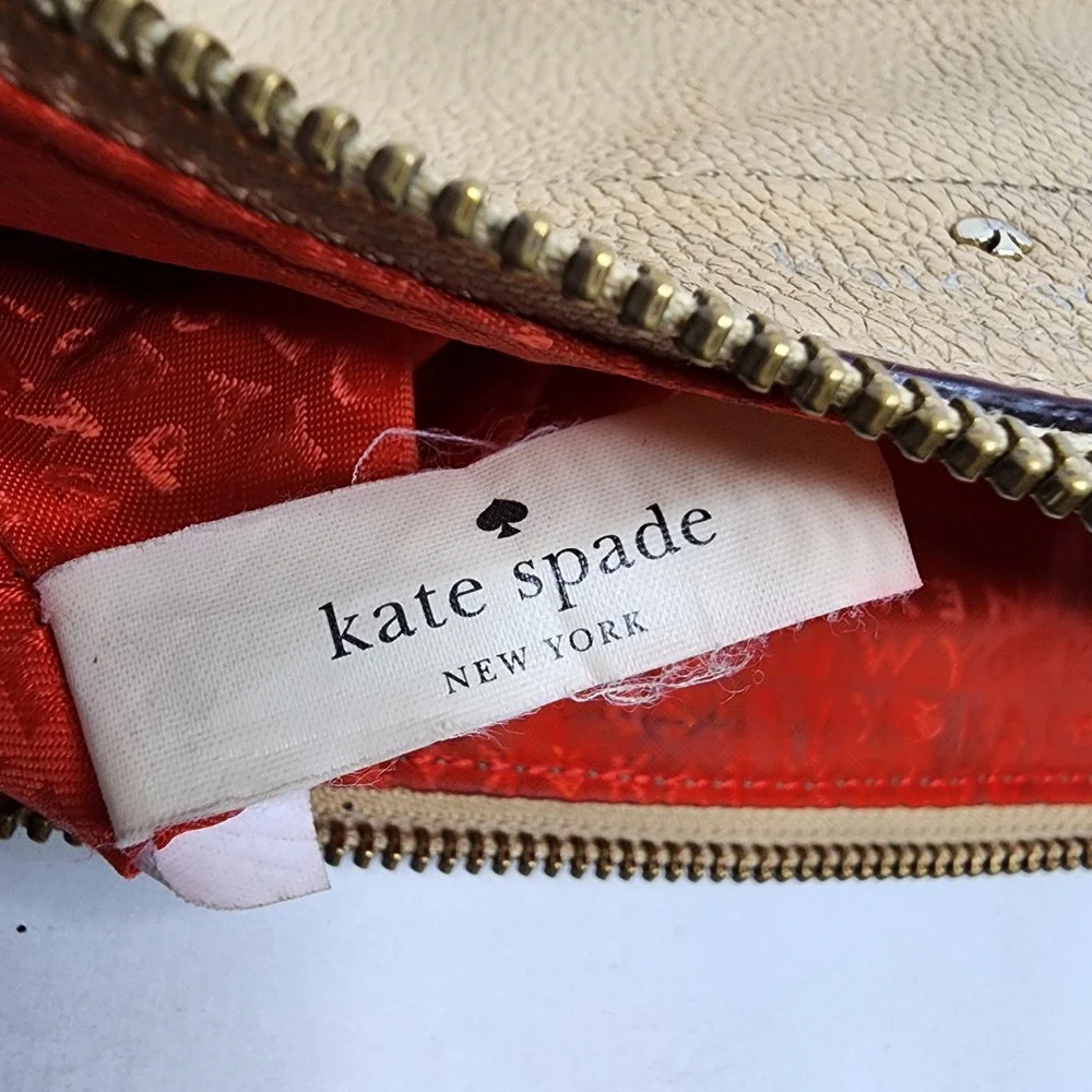 Kate Spade Purse‎ Mansfield Mariana Leather Crossbody Beige